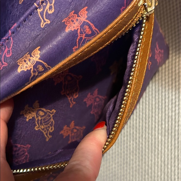 Epcot 35 Figment Loungefly like Mini Backpack - Picture 7 of 7